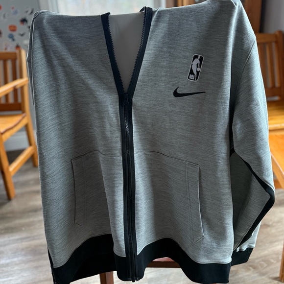 Toronto Raptors Nike Men's Therma Flex Showtime Full Zip Hoodie - Picture 4 of 5